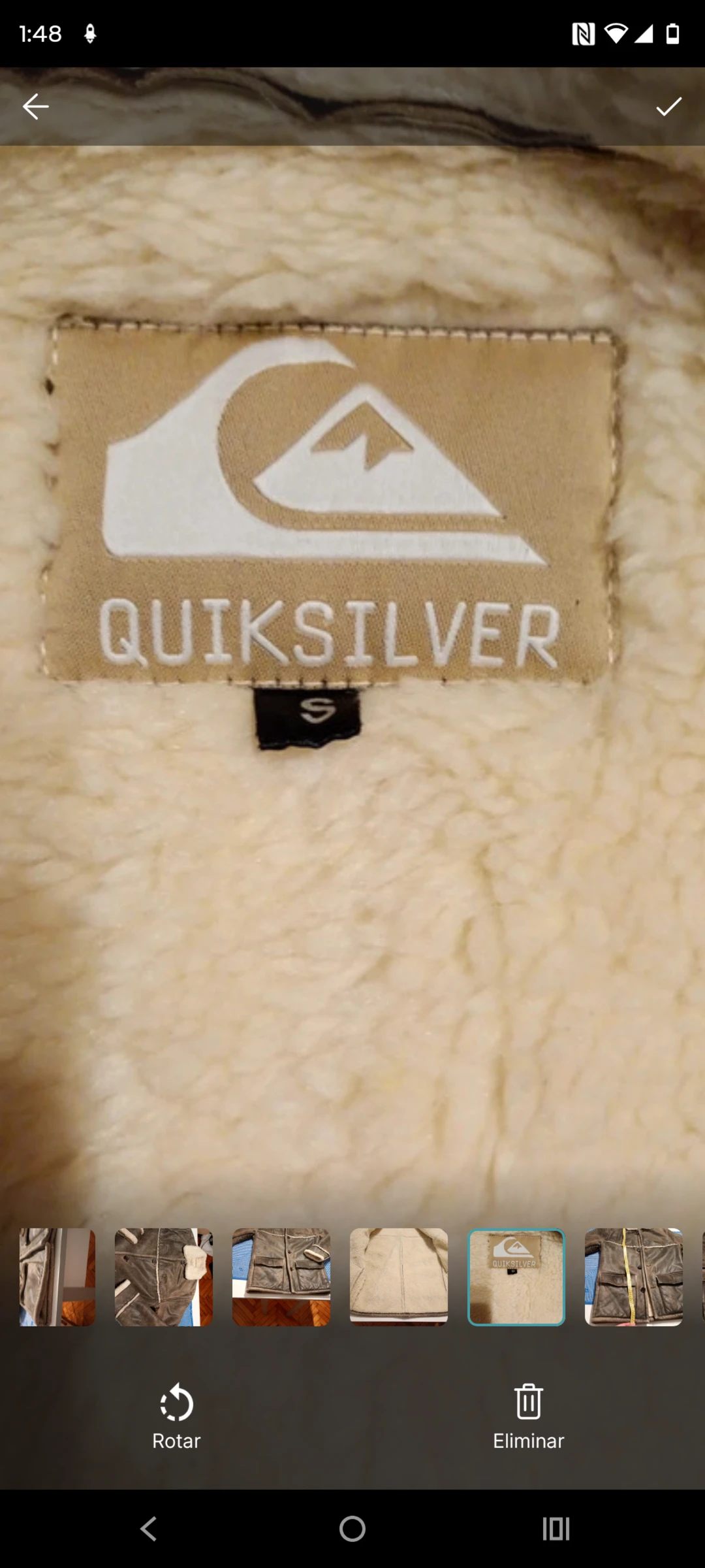 💎 Quicksilver leren jas 🔖🎄 – photo 7